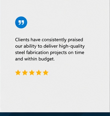 Client testimonial